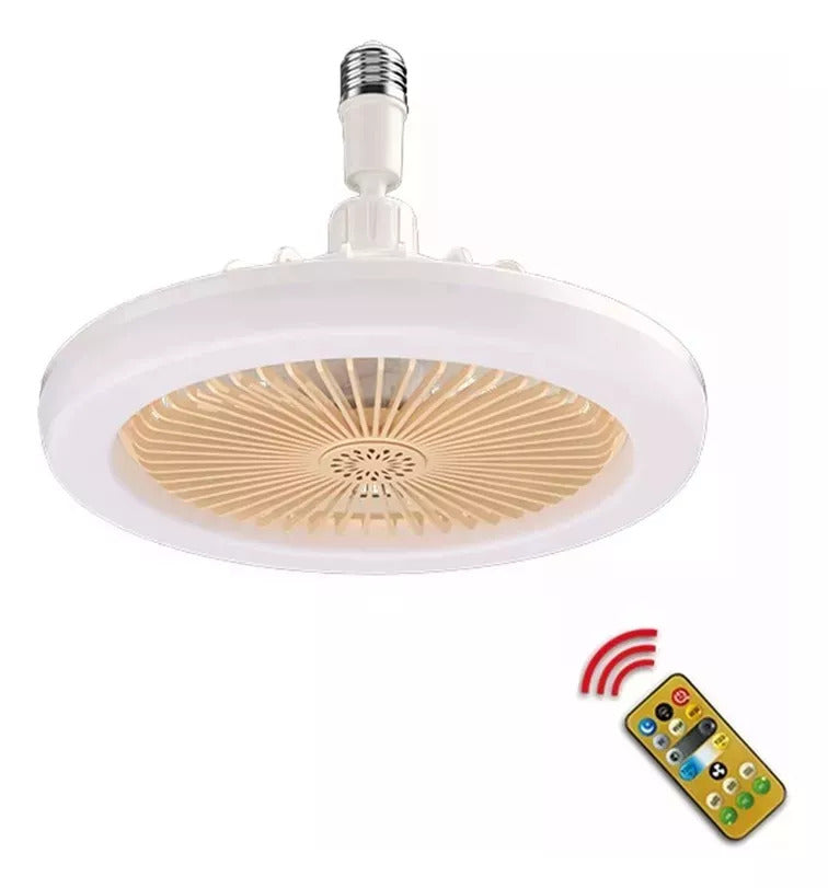 Ventilador com lâmpada de teto Luminária 