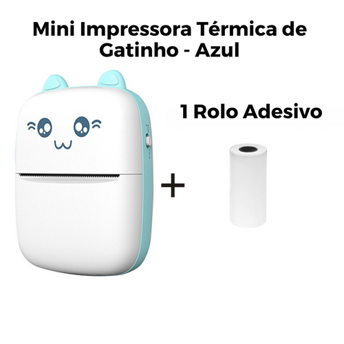 MINI IMPRESSORA TÉRMICA PORTÁTIL SEM FIO