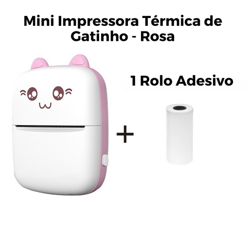 MINI IMPRESSORA TÉRMICA PORTÁTIL SEM FIO