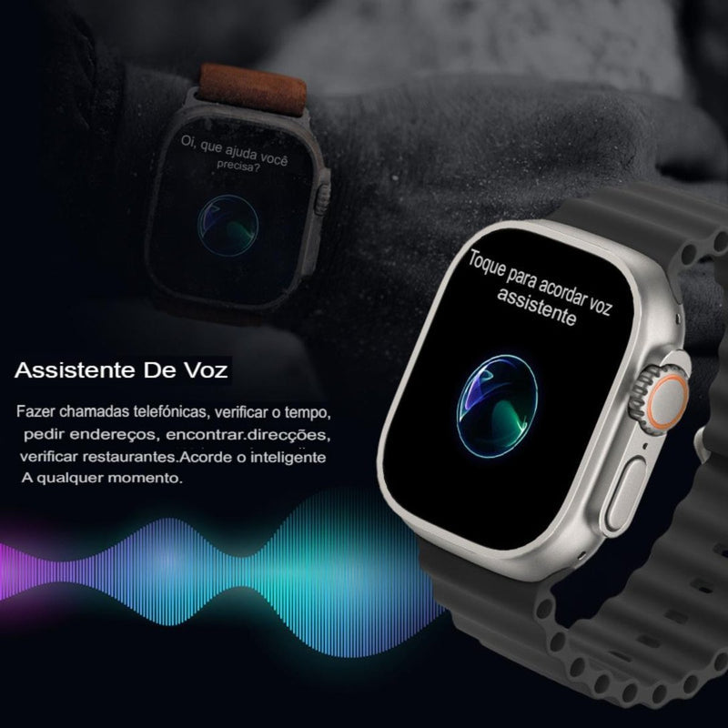 RELÓGIO INTELIGENTE SMARTWATCH HW9 ULTRA MAX