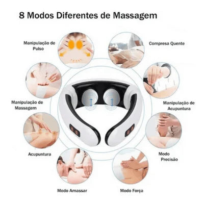 MASSAGEADOR DE PESCOÇO ELÉTRICO