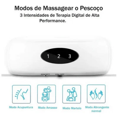 MASSAGEADOR DE PESCOÇO ELÉTRICO