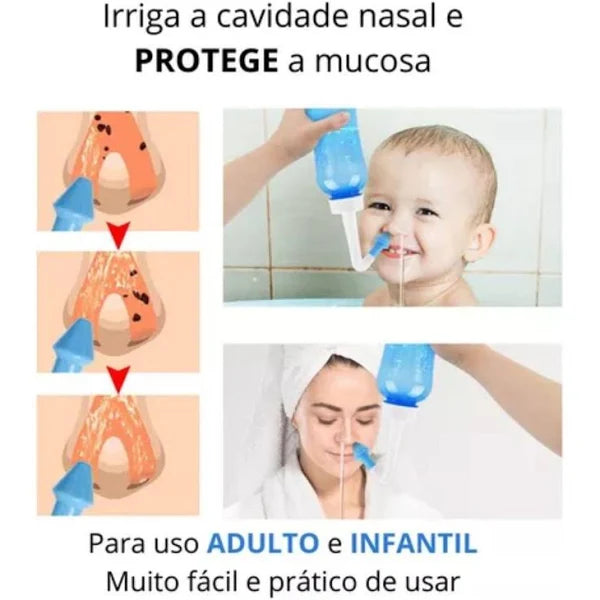 Aspirador Limpador Nasal Elétrico Para crianças e Adultos